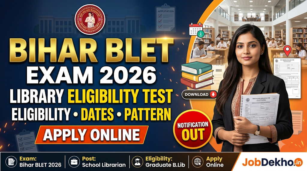 Bihar Library Eligibility Test BLET 2026