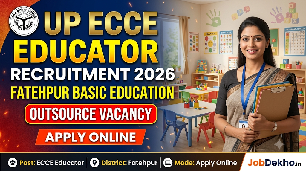 UP ECCE Educator Recruitment 2026